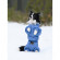 Комбинезон утепленный на флисе для собак р. 40-2 мальчик (голубой)