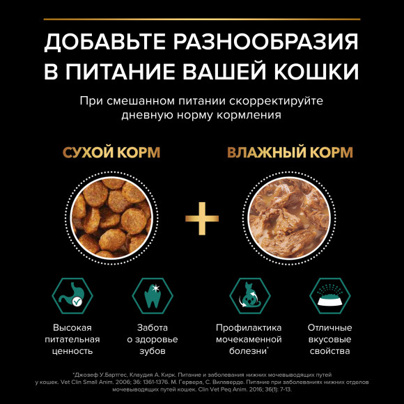 Влажный корм Purina Pro Plan Sterilised MAINTENANCE для взрослых стерилизованных кошек, с индейкой в соусе, 85 г