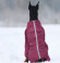 Комбинезон утепленный на флисе для собак р. 55-1 девочка (бордо)