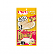Лакомство для котят INABA Ciao Churu Пюре Куриное филе 4шт/56г