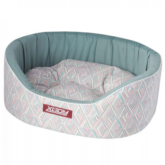 XODY Лежанка Премиум (флок) №0 GARDEN GREEN 38х26х15см