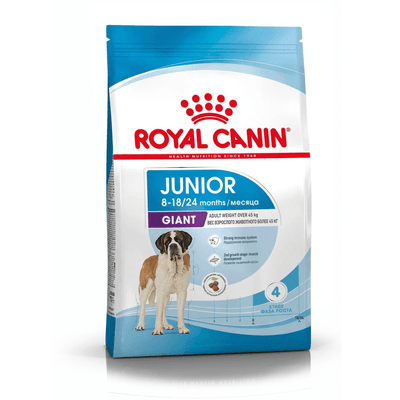 Корм Royal Canin для щенков очень крупных пород с 8 до 18/24мес. Giant Junior 3,5 кг