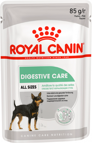 Влажный корм Royal Canin Digestive Care для взрослых собак всех пород c чувствительным пищеварением (паштет) 85г