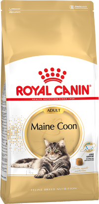Акция! Корм Royal Canin для кошек мейн-кун 1-10 лет Мaine Coon 31 2кг + влажный корм Royal Canin для мейн-кунов от 15мес. Maine Coon 85гр*4шт