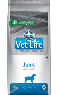 Ветеринарный корм Farmina Vet Life Dog Joint для собак при заболеваниях опорно-двигательного аппарата 2кг