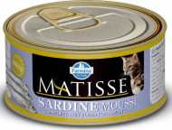 Влажный корм Farmina Matisse Cat Mousse Sardine мусс для кошек с сардинами 85 г Влажный корм Farmina Matisse Cat Mousse Sardine мусс для кошек с сардинами 85 г
