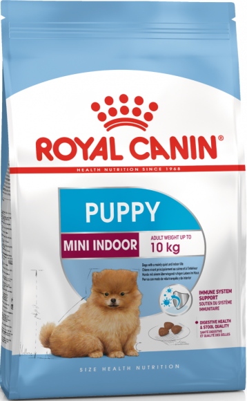 Корм Royal Canin для щенков собак малых пород, живущих преимущественно в домашних условиях Mini Indoor Puppy 3кг
