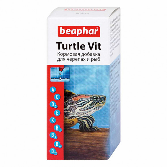 BEAPHAR TURTLE VIT витамины для черепах 20мл