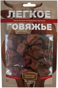 Деревенские лакомства КР легкое говяжье для собак 50г Деревенские лакомства КР легкое говяжье для собак 50г