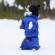 Комбинезон зимний для собак  OSSO 60-2 (кобель) синий