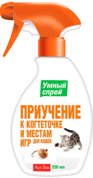 Спрей Приучение к когтеточке Умный спрей 200мл
