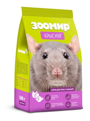 Корм Крысуня для мышей и крыс 500г
