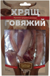 Деревенские лакомства КР хрящ говядина (средний размер) для собак 80г Деревенские лакомства КР хрящ говядина (средний размер) для собак 80г