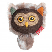 Игрушка GIGWI для кошек Сова интерактивная 11 см, серия CATCH & SCRATCH ECO Игрушка GIGWI для кошек Сова интерактивная 11 см, серия CATCH & SCRATCH ECO