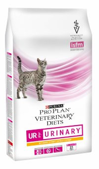 Ветеринарный корм Pro Plan для кошек при заболевании мочеполовой системы Курица 1,5кг