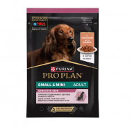 Влажный корм Purina Pro Plan SENSITIVE SKIN для взрослых собак мелких и карликовых пород с чувствительной кожей с лососем, 85 г , с лососем в соусе, 85 г