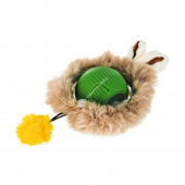 Игрушка WOGY Шар-Зайка для кошек, микс, USB-Type-C Игрушка WOGY Шар-Зайка для кошек, микс, USB-Type-C