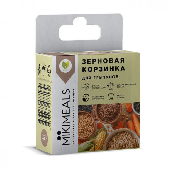 Корзинка зерновая Mikimeals, 40 г Корзинка зерновая Mikimeals, 40 г