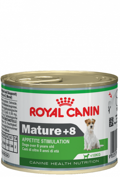 Влажный корм Royal Canin для собак малых пород (до 10кг) старше 8 лет Матюр 8+ Мусс Mature +8 195г