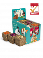 Лакомство Little One Корзинка из луговых трав, для всех видов грызунов и кроликов 65г