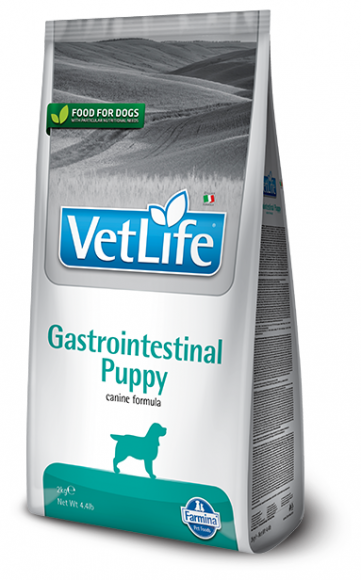 Ветеринарный корм Farmina Vet Life Dog Gastrointestinal Puppy для щенков с нарушением работы ЖКТ 2кг