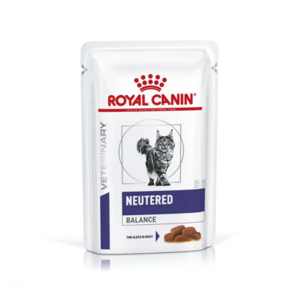 Ветеринарный влажный корм Royal Canin для стерилизованных кошек Neutered Satiety Balance 85гр