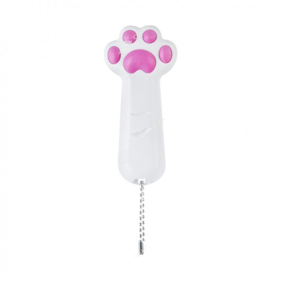 Игрушка WOGY Указка лазерная Лапка для кошек, 5 проекций, фонарик