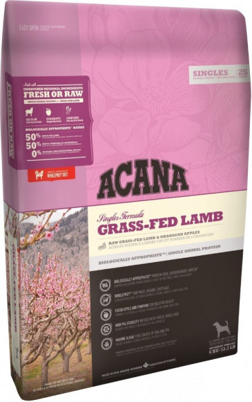 Корм Acana Grass-fed lamb для собак всех пород с ягненком 11,4кг