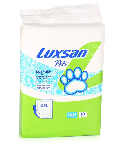 Пеленки Luxsan Premium Gel 60*60 10шт