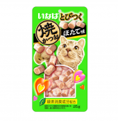 Лакомство для кошек INABA Tobitsuku Yakikatsuo Снеки со вкусом морского гребешка 25г