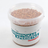 Гаммарус 100г/1л, ведро Сибирская креветка Гаммарус 100г/1л, ведро Сибирская креветка