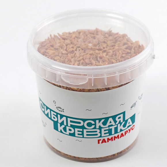 Гаммарус 100г/1л, ведро Сибирская креветка