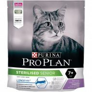Корм Purina Pro Plan Sterilised LONGEVIS для стерилизованных кошек старше 7 лет с индейкой, 400 г Корм Purina Pro Plan Sterilised LONGEVIS для стерилизованных кошек старше 7 лет с индейкой, 400 г