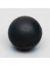 Игрушка Мяч цельнорезиновый черный 6,5см Зооник
