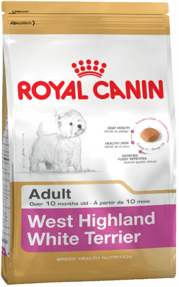 Корм Royal Canin West Highland White Terrier Adult для взрослого Вест Хайленд Уайт Терьер 3кг