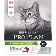 Корм Purina Pro Plan для стерилизованных кошек и кастрированных котов, треска и форель, 400гр Корм Purina Pro Plan для стерилизованных кошек и кастрированных котов, треска и форель, 400гр