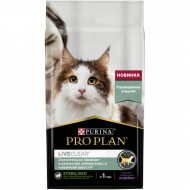Корм Purina Pro Plan для стерилизованных кошек, снижает количество аллергенов в шерсти, с индейкой, 1,4кг