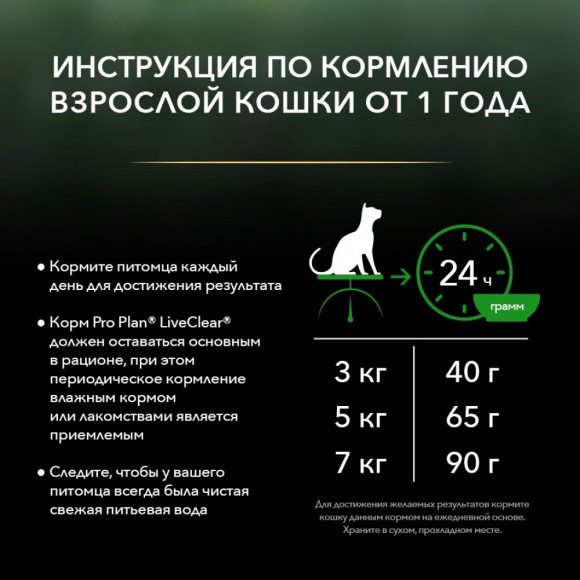 Корм Purina Pro Plan для стерилизованных кошек, снижает количество аллергенов в шерсти, с индейкой, 1,4кг