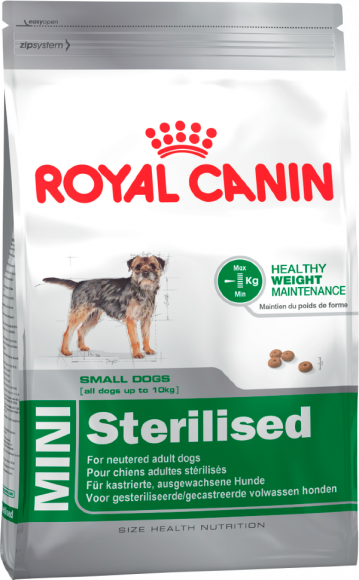 Корм Royal Canin для стерилизованных взрослых собак мелких пород 2кг