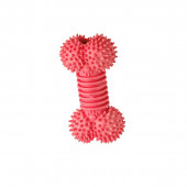 Игрушка WOGY для собак Кость, 12*6*4см, игольчатая с отверстием, ароматиз., микс, 2024-8901 Игрушка WOGY для собак Кость, 12*6*4см, игольчатая с отверстием, ароматиз., микс, 2024-8901