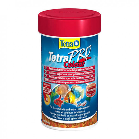 TetraPro Colour корм для усиления насыщенности красок (чипсы) 100мл
