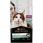 Корм Purina Pro Plan LiveClear для стерилизованных кошек, снижает количество аллергенов в шерсти, с лососем, 1,4кг Корм Purina Pro Plan LiveClear для стерилизованных кошек, снижает количество аллергенов в шерсти, с лососем, 1,4кг
