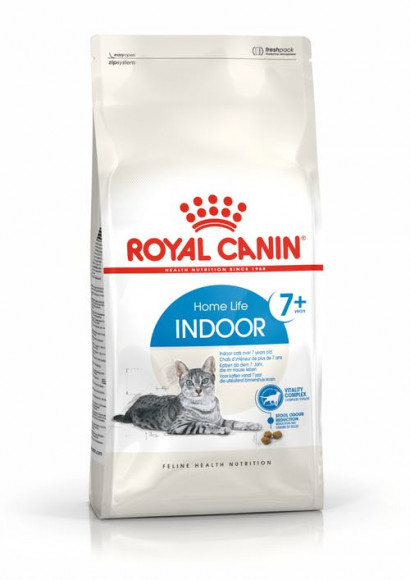Корм Royal Canin Indoor 7+ для пожилых кошек в возрасте от 7 до 12 лет живущих в помещении 3.5кг