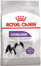 Корм Royal Canin для стерилизованных собак миниатюрных пород X-Small 500гр Корм Royal Canin для стерилизованных собак миниатюрных пород X-Small 500гр