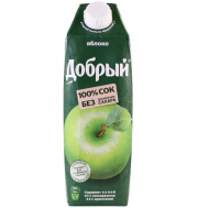 Сок Добрый Яблоко,  1л