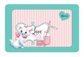 Коврик под миску Marie&Milk 430*280мм Disney