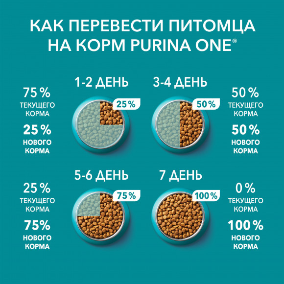 Корм Purina ONE для стерилизованных кошек и котов с лососем и пшеницей, 200 г