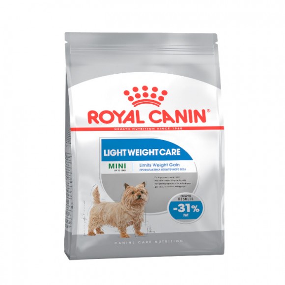 Корм Royal Canin для взрослых собак в целях профилактики избыточного веса Light Weight 1кг