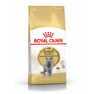 Корм Royal Canin для британских короткошерстных кошек (1-10 лет) British Shorthair 34 400 г