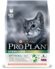 Корм Purina Pro Plan Sterilised RENAL PLUS для взрослых стерилизованных кошек для поддержания здоровья почек с лососем, 400 г